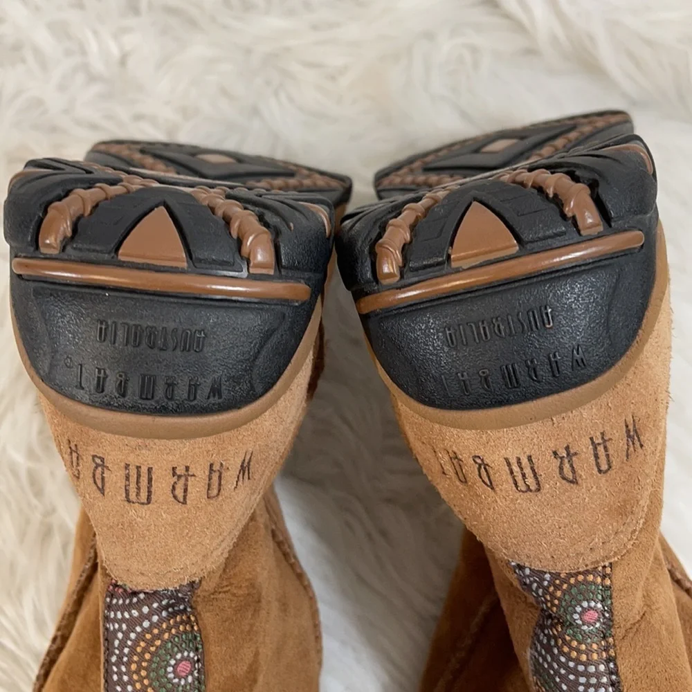 Warmbat Australia Warm and Comfy Brown Boots - Picture 8 of 11